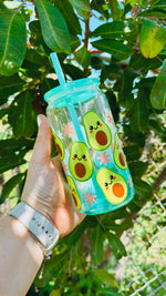 Cargar imagen en el visor de la galería, Avocado Glass Cup
