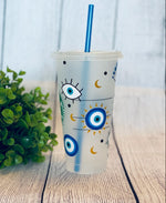 Load image into Gallery viewer, Evil Eye Cold Cup
