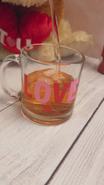 Load and play video in Gallery viewer, Love Glass Mug
