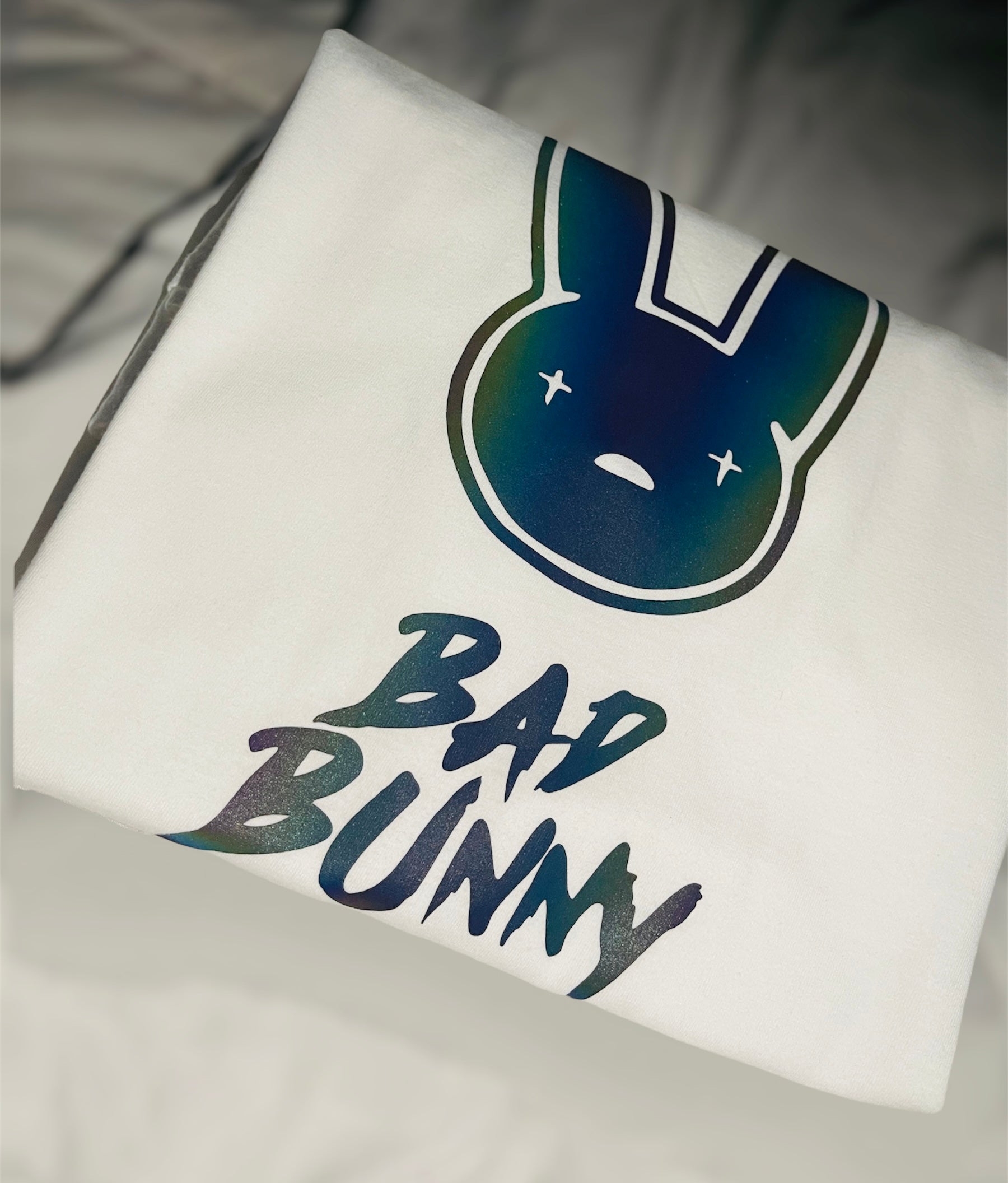 Bad Bunny Reflective Shirt 