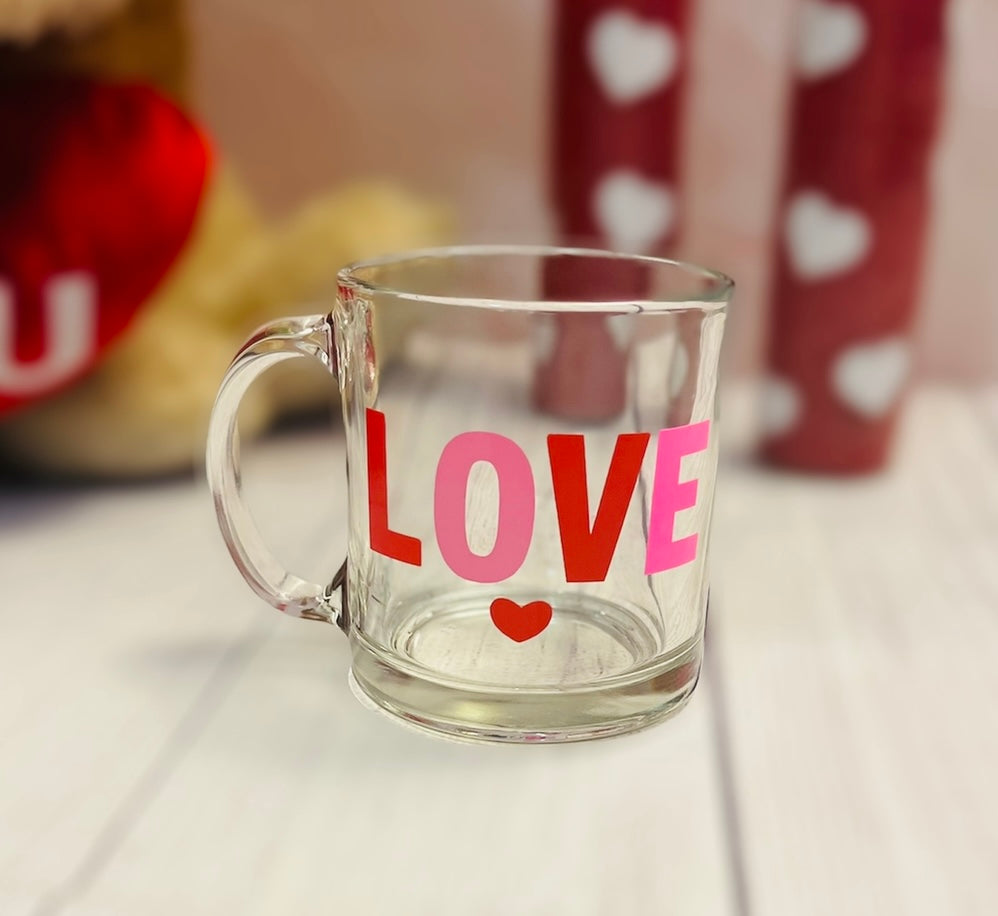 Love Glass Mug