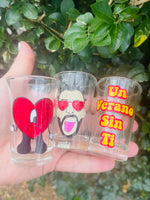 Load image into Gallery viewer, Bad Bunny Verano Shot Glasses
