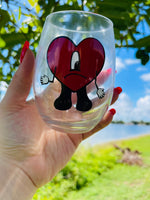 Load image into Gallery viewer, Corazón Wine Glass
