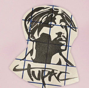 Tupac Decal Sticker