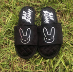 Load image into Gallery viewer, Bad Bunny Slippers
