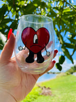 Load image into Gallery viewer, Corazón Wine Glass
