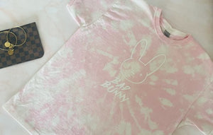 Bad Bunny Pink Tie Dye T-Shirt